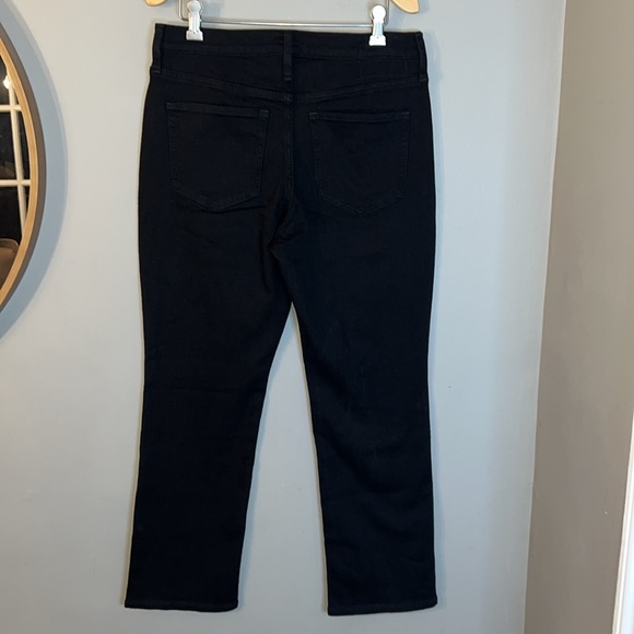 J. Crew Petite high-rise straight jean in 1996 semi-stretch in black Size 27 - Picture 6 of 12